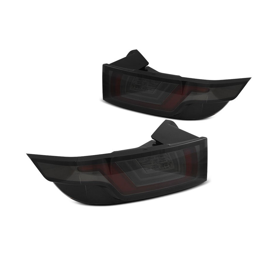 LAMPY DIODOWE LAND ROVER RANGE ROVER EVOQUE 11-18 RED SMOKLE BLACK LED