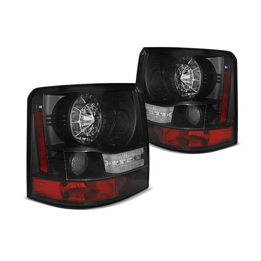 LAMPY DIODOWE LAND RANGE ROVER 05-09 BLACK SPORT