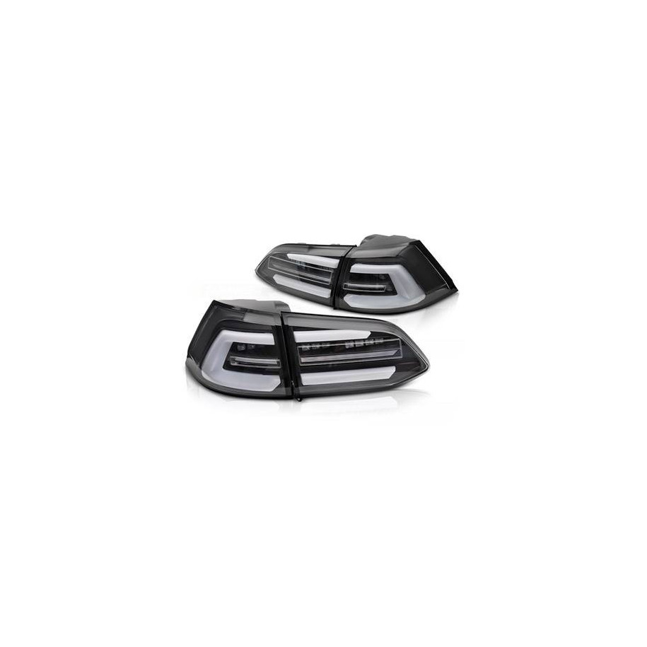 LAMPY TYLNE DIODOWE VW GOLF 7 VII 13-17 BLACK LED BAR DTS SW