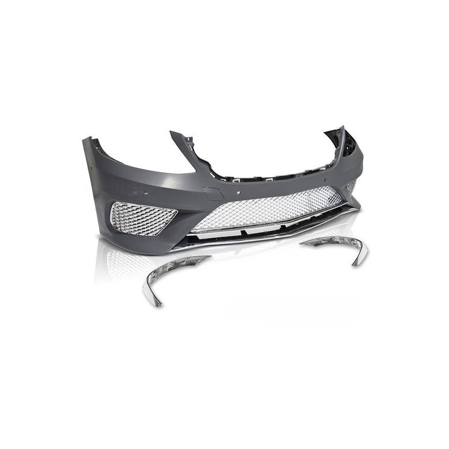 ZDERZAK PRZEDNI MERCEDES S-KLASA 13-17 CHROM SPORT AMG S63 LOOK PDC