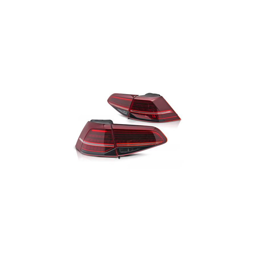 LAMPY TYLNE DIODOWE VW GOLF VII 7 13-19 LED RED DTS