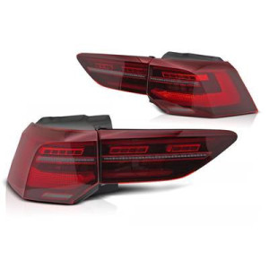 LAMPY TYLNE DIODOWE VW GOLF 8 19-24 LED RED DTS