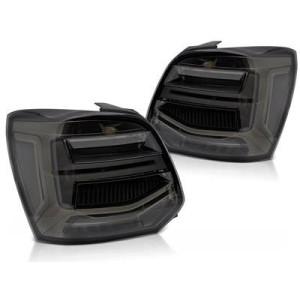 LAMPY TYLNE DIODOWE VW GOLF 8 19-24 SMOKE LED BAR DTS