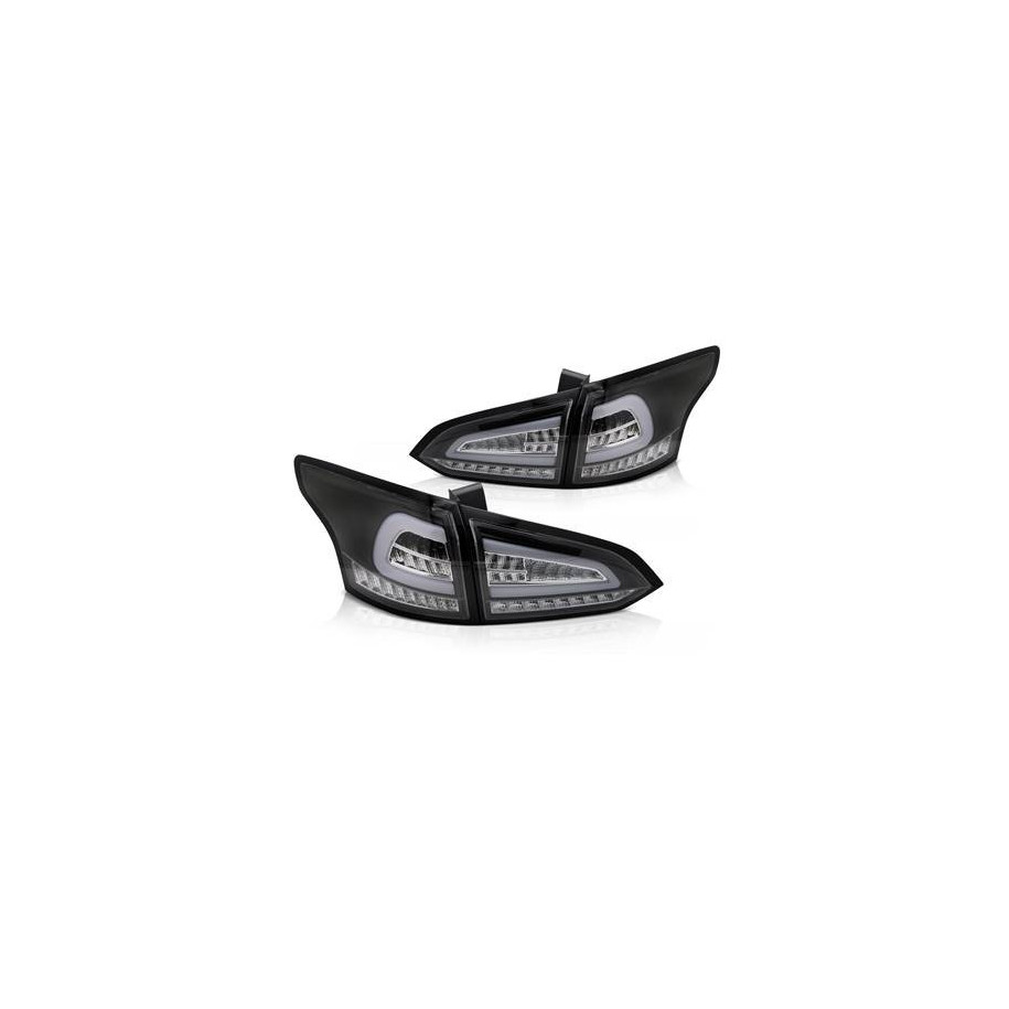 LAMPY TYLNE DIODOWE FORD FOCUS MK 3 SW 11-18 BLACK LED BAR DTS