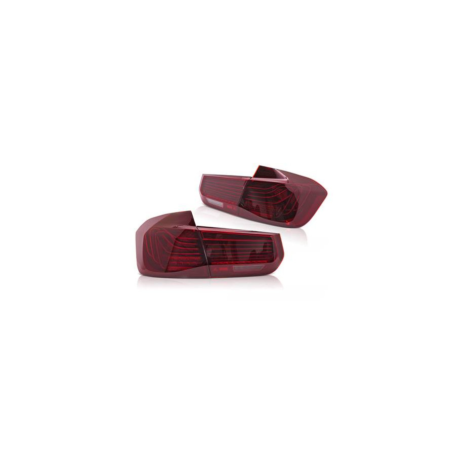 LAMPY TYLNE BMW F30 11-18 RED SEQ LED LASER LOOK - Części samochodowe Hansauto.pl