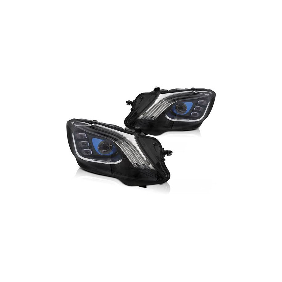 LAMPY REFLEKTORY MERCEDES W222 13-17 FULL LED BLACK DRL DTS - Części samochodowe Hansauto.pl