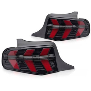 LAMPY DIODOWE FORD MUSTANG 10-13 BLACK LED DTS - Części samochodowe Hansauto.pl