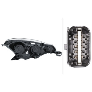 REFLEKTOR CITROEN C3 DS3 VISTEON TRANSPARENTNY PASEK - Części samochodowe Hansauto.pl