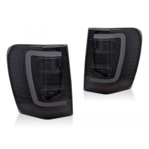 LAMPY DIODOWE CHRYSLER JEEP GRAND CHEROKEE 99-05 BLACK SMOKE LED BAR - Części samochodowe Hansauto.pl