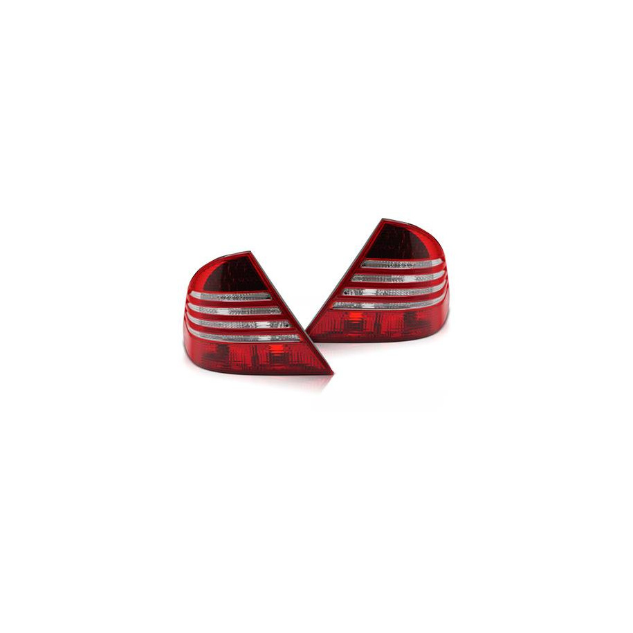 LAMPY TYLNE DIODOWE MERCEDES W220 98-05 RED SMOKE LED - Części samochodowe Hansauto.pl