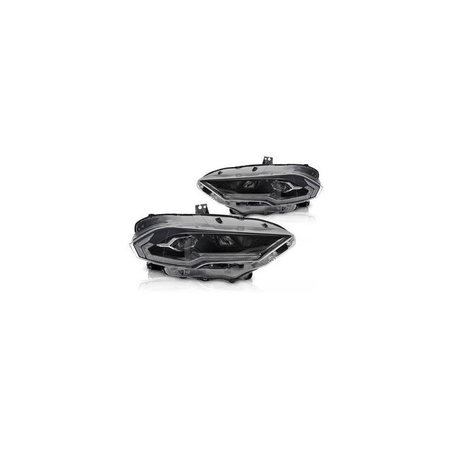 LAMPY REFLEKTORY FORD MUSTANG 18-21 FULL LED BLACK DRL DTS WL - Części samochodowe Hansauto.pl