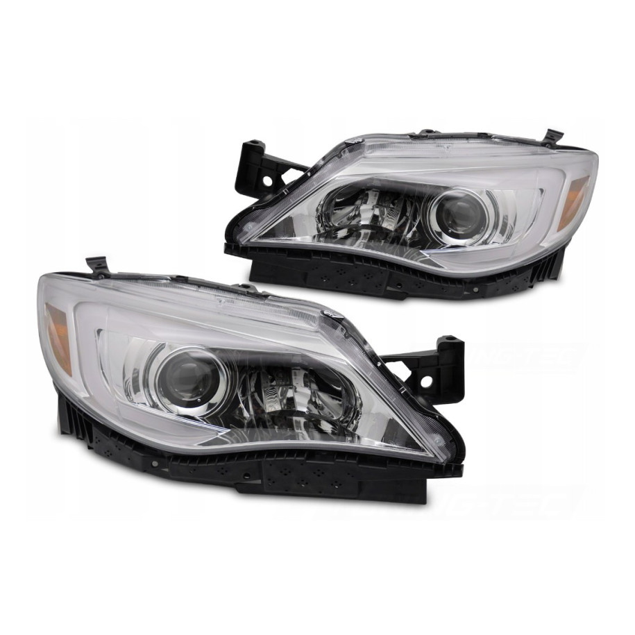 LAMPY PRZEDNIE REFLEKTORY SUBARU WRX 08-14 TUBE CHROM LED - Części samochodowe Hansauto.pl