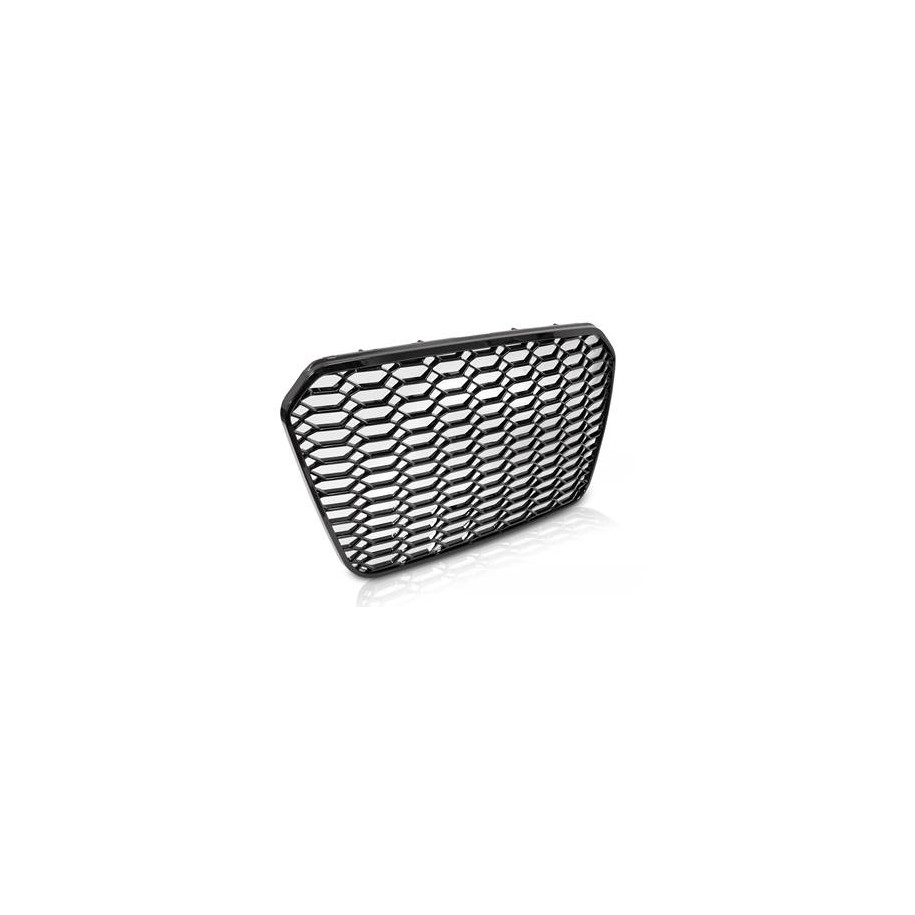 GRILL PRZEDNI ATRAPA AUDI A6 C7 11-14 RS 6 2020 STYLE PDC CZARNY BŁYSK - Części samochodowe Hansauto.pl