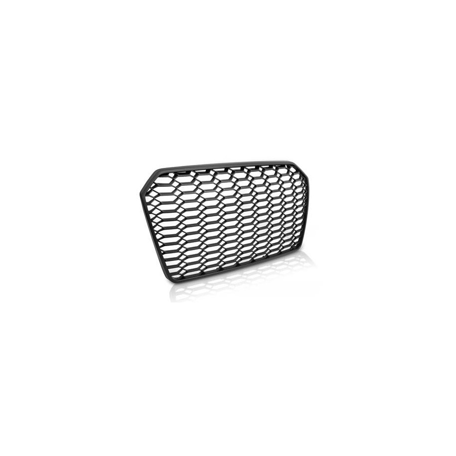 GRILL PRZEDNI ATRAPA AUDI A6 C7 14-18 RS 6 2020 STYLE PDC CZARNY MATOWY - Części samochodowe Hansauto.pl