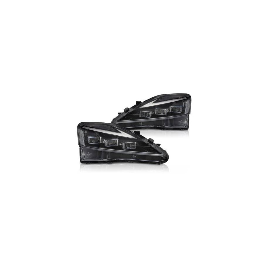LAMPY REFLEKTORY LEXUS IS 06-13 FULL LED BLACK DRL DTS - Części samochodowe Hansauto.pl