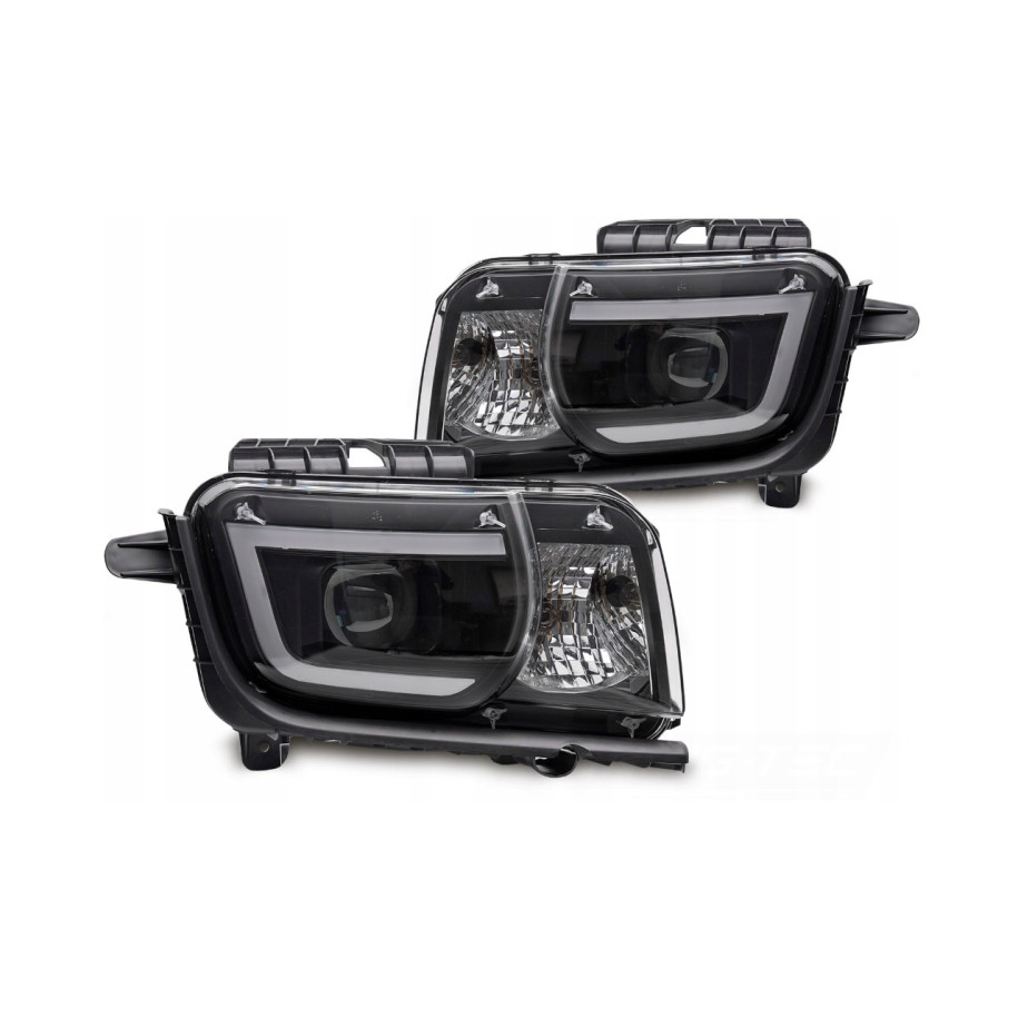 LAMPY REFLEKTORY CHEVROLET CAMARO 09-13 TUBE LED BLACK - Części samochodowe Hansauto.pl