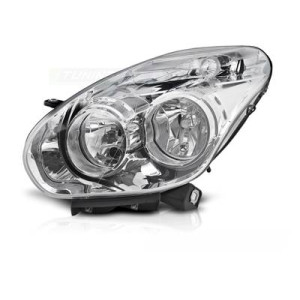 LAMPA REFLEKTOR FIAT DOBLO 10-14 OPEL COMBO 12-18 TYC CHROM LEWA - Części samochodowe Hansauto.pl