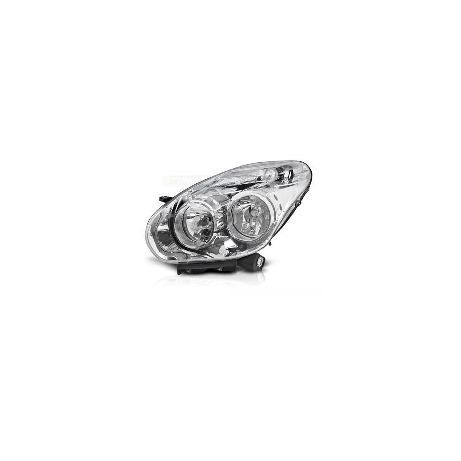 LAMPA REFLEKTOR FIAT DOBLO 10-14 OPEL COMBO 12-18 TYC CHROM LEWA - Części samochodowe Hansauto.pl