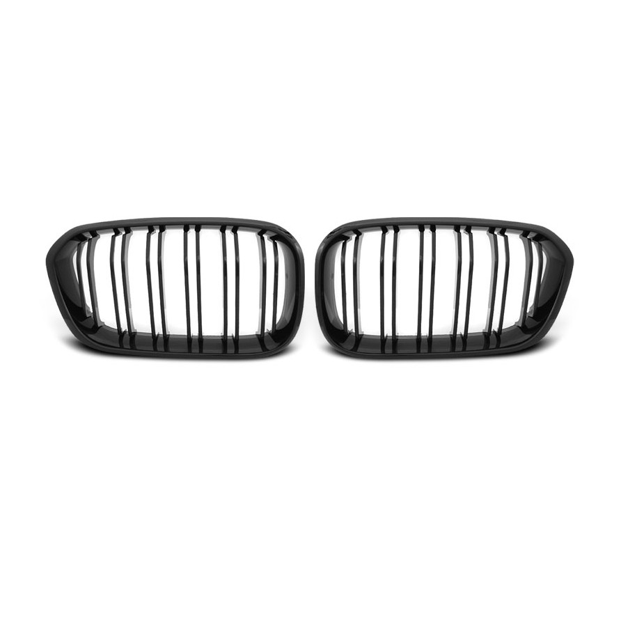 ATRAPA GRILL NERKI BMW 1 F20 F21 LCI 15-18 G BLACK - Części samochodowe Hansauto.pl