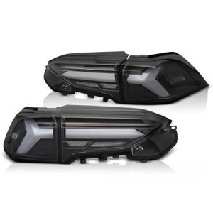 LAMPY TYLNE DIODOWE TOYOTA RAV4 19- LED BAR BLACK DTS - Części samochodowe Hansauto.pl
