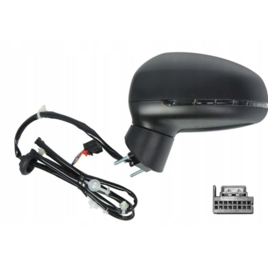 LUSTERKO AUDI A1 (8X) 04.10-01.15 Z MIGACZEM DO MALOWANIA OGRZEW ELE - Części samochodowe Hansauto.pl