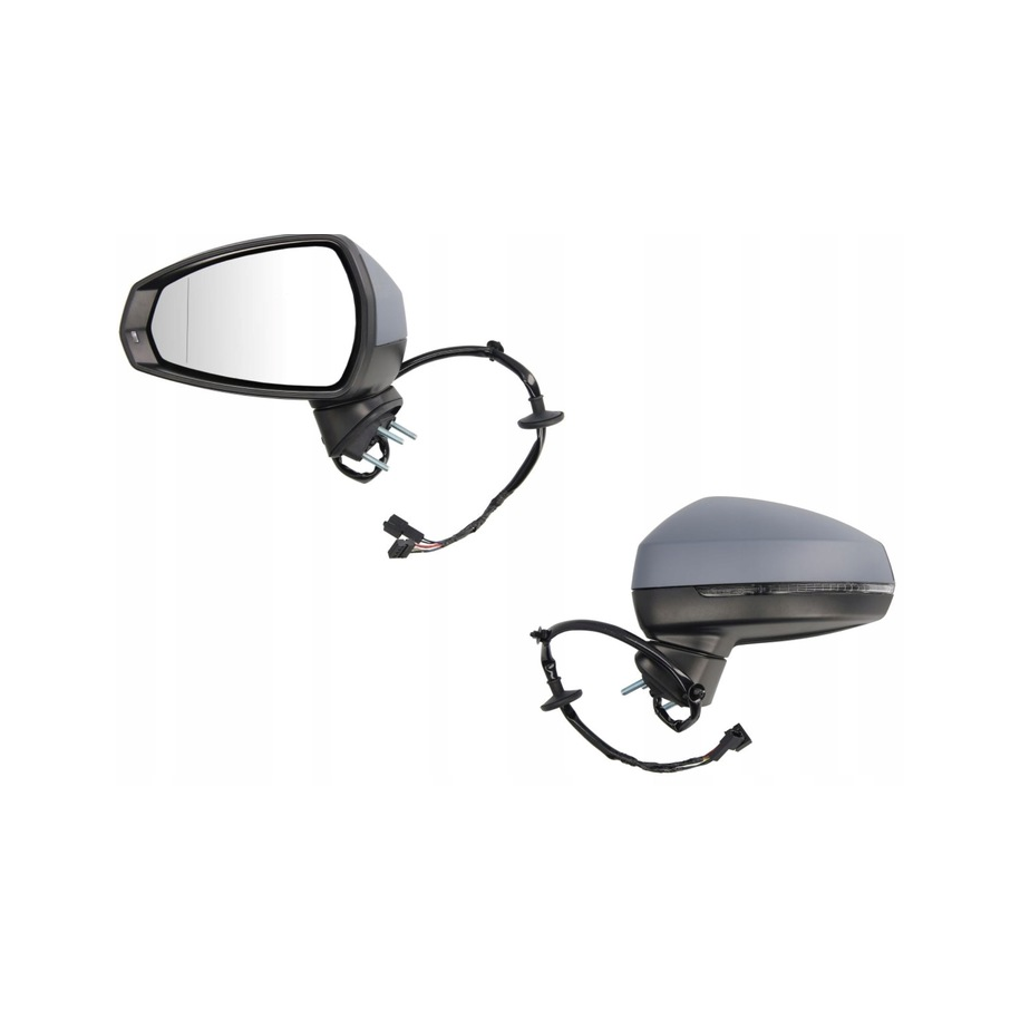 LUSTERKO AUDI A3 8V 12-20 SEDAN ELEKTRYCZNE OGRZEWANE MIGACZ - Części samochodowe Hansauto.pl