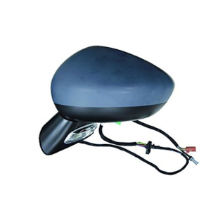 LUSTERKO CITROEN C4 11-18 SKŁADANE MIGACZ DO MALOWANIA CZARNA PODSTAWA - Części samochodowe Hansauto.pl