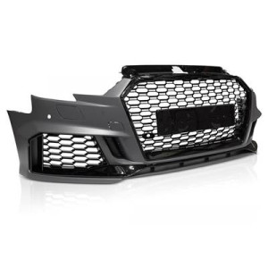 ZDERZAK PRZEDNI AUDI A3 8V 12-16 RS3 STYLE PDC BLACK - Części samochodowe Hansauto.pl