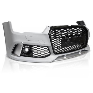 ZDERZAK PRZEDNI AUDI A7 C7 4G SPORTBACK 14-18 RS7 SPORT GRILL BLACK PDC ACC - Części samochodowe Hansauto.pl