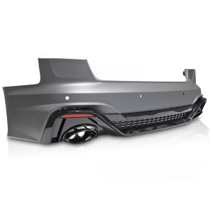 ZDERZAK TYLNY AUDI A4 B9 20-24 SPORT RS STYLE DYFUZOR PDC - Części samochodowe Hansauto.pl